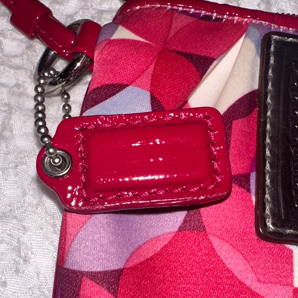 Coach Multicolor Patterned Wristlet - image 3